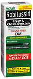 Robitussin Cough Syrup for Children & Adults, Sugar Free  - 4oz