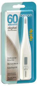Omron 60 Second Digital Thermometer Rigid Tip - 1 Each