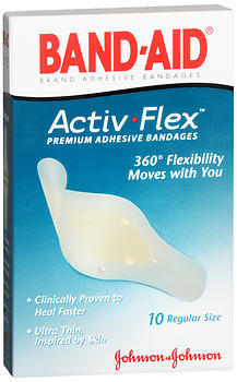 Band-Aid Adhesive Bandages, Advanced Healing, Regular  - 10ea