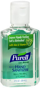 Purell Instant Hand Sanitizer with Aloe - 2 Ounces - 1 Each