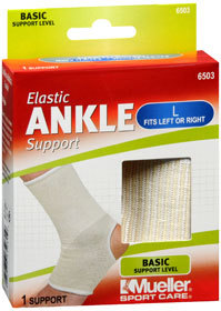 Mueller Sport Care Elastic Ankle Support Large - 1 Count