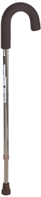 Sunmark Aluminum Cane Round Handle Bronze - 1 Each