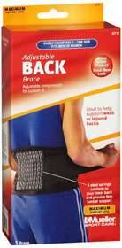 Mueller Sport Care Adjustable Back Brace One Size - 1 Count