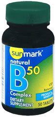 Sunmark Natural B50 Complex Tablets - 50 Each