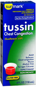 Sunmark Tussin Cough Formula Liquid Original Flavor - 4 Ounces - 1 Each