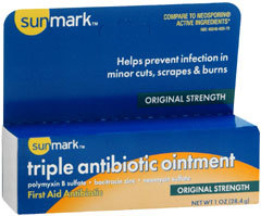 Sunmark Triple Antibiotic Ointment -1 Ounce - 1 Each