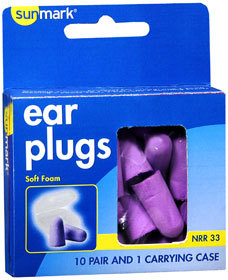 Sunmark Ear Plugs - 1 Each