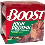 Boost High Protein Nutritional Energy Drink, Chocolate  - 4ea
