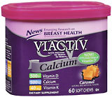 VIACTIV Soft Calcium Chews, 500+D+K, Caramel  - 60ea