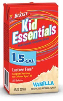Boost Kids Essentials 1.5 Cal Vanilla - 8 Ounces - 27 Pack