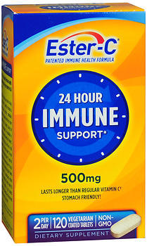 Ester-C 500 mg Coated Tablets - 120 Each