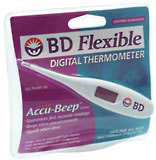 B-D Digital Thermometer Flexible - 1 EA