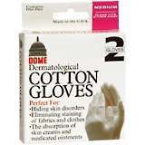 Dome Cotton Gloves Medium - 1 PR