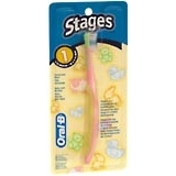 Oral-B Toothbrush, Stages 1 (4-24 Months)  - 1ea