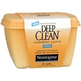 Neutrogena Deep Clean Cleansing Cloths Oil-Free - 30 EA