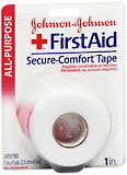 Johnson & Johnson Secure-Comfort Cloth Tape, 1-Inch  - 1ea