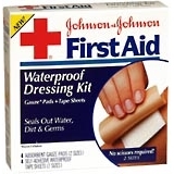 Johnson & Johnson Waterproof Dressing Kit  - 1ea