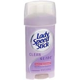 Lady Speed Stick Clean Glide Anti-Perspirant Deodorant Solid Satin Bouquet - 2.3 Ounces
