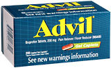 Advil Ibuprofen, 200 mg, Coated Gel Caplets  - 225ea