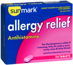 Sunmark Allergy Relief Antihistamine  - 24 Each