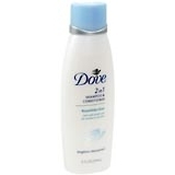 Dove 2 In 1 Shampoo and Conditioner Beautifully Clean - 12 OZ