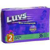 Luvs Ultra Leakguards Diapers Unisex Size 2 12-18 LBS - 36 EA