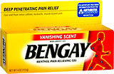 BenGay Vanishing Scent Gel - 4 Ounces