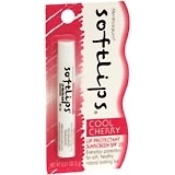 Softlips Lip Protectant Sunscreen, SPF 20, Cool Cherry  - 0.07oz (12 Pack)