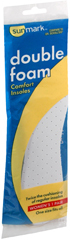 Sunmark Double Foam Comfort Insoles Women's One Size - 1 Each