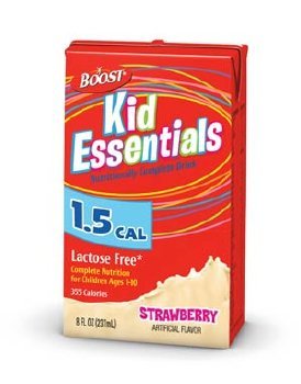Boost Kids Essentials 1.5 Cal Strawberry - 8 Ounces - 27 Pack