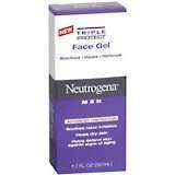 Neutrogena Men Triple Protect Face Gel - 1.7 OZ