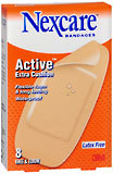 3M Nexcare Active Strips Knees and Elbows - 10 Each