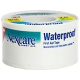 3M Nexcare First Aid Tape Waterproof 1 Inch X 7.5 Yards - 7.5 YD
