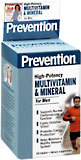 Prevention High Potency Multivitamin and Mineral Tablets For Men  -  60 Tablets