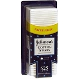 Johnson's Cotton Swabs, Value Pack  - 525ea