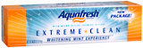 Aquafresh Extreme Clean Toothpaste Whitening Mint Experience  -  4.3 OZ