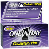 One-A-Day Cholesterol Plus Tablets - 50 TB