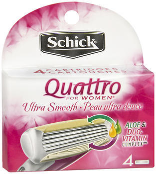 Schick Quattro For Women Cartridges 4-Pack - 4 EA