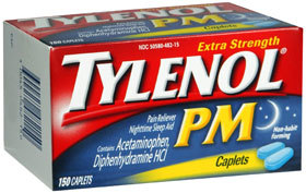 Tylenol PM Extra Strength Caplets - 500 mg - 150 Each