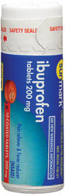 Sunmark Ibuprofen 200 mg Coated Tablets - 10 Count