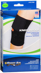 Sport Aid Knee Wrap Black Medium - 1 Each