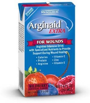 Resource Arginaid Extra For Wounds - 8 Ounces  - 7 Pack