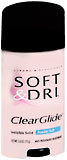 Soft & Dri ClearGlide Anti-Perspirant Deodorant Invisible Solid Powder Soft - 2.6 OZ