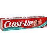 Close-Up Toothpaste Gel Whitening Mint Sparkle - 6 OZ