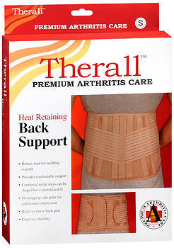 Therall Heat Retaining Back Support Small - 1 Each