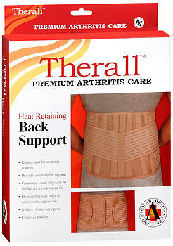 Therall Heat Retaining Back Support Medium - 1 Each