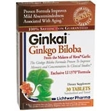 Ginkai Dietary Supplement, Ginkgo Biloba, Tablets  - 30ea