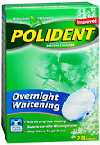 Polident Overnight Double Action Denture Cleanser  - 78ea