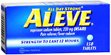 Aleve Pain Reliever/Fever Reducer, Tablets  - 150ea