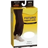 Futuro Support Athletic Socks Mild Medium White - 1 Pair